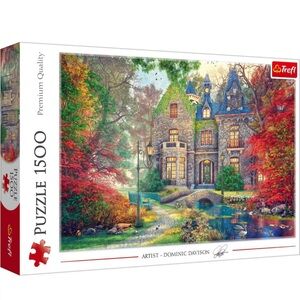 1500 Piece Castle Puzzle - Multicolor